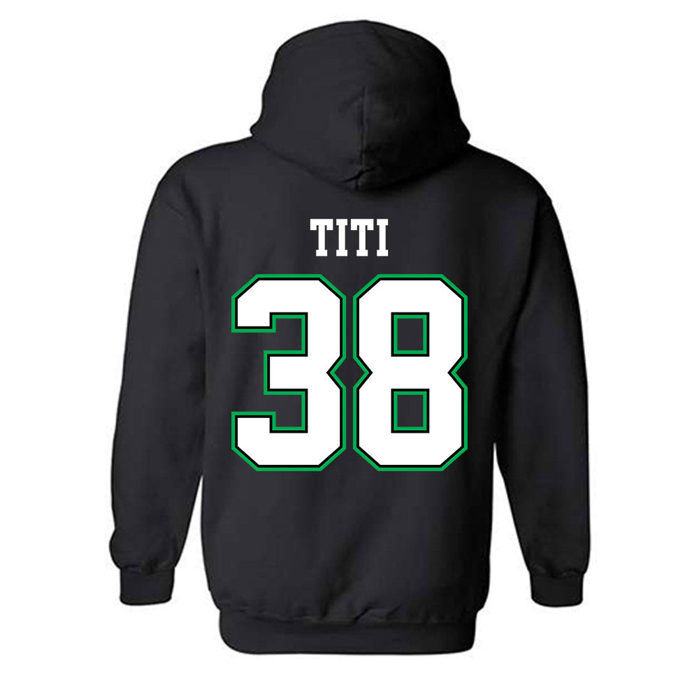 Marshall - NCAA Softball : Tia Titi - Classic Shersey Hooded Sweatshirt-1