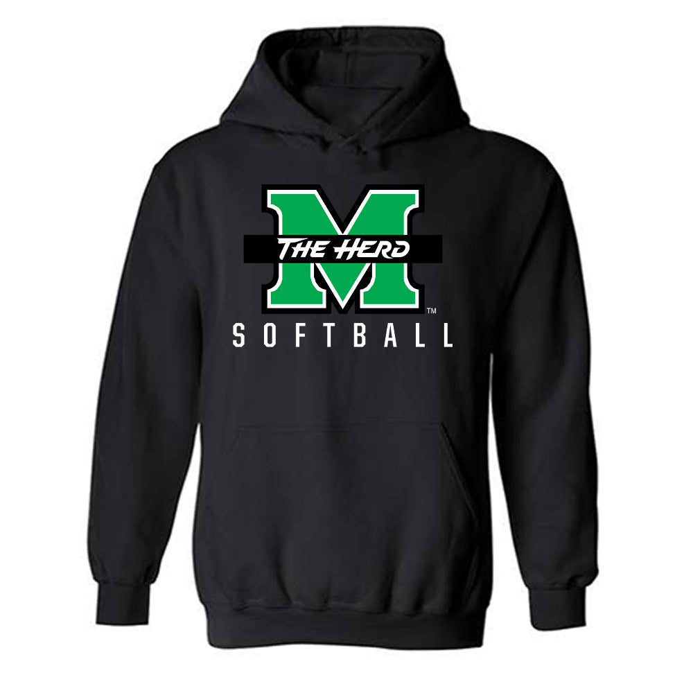 Marshall - NCAA Softball : Tia Titi - Classic Shersey Hooded Sweatshirt-0