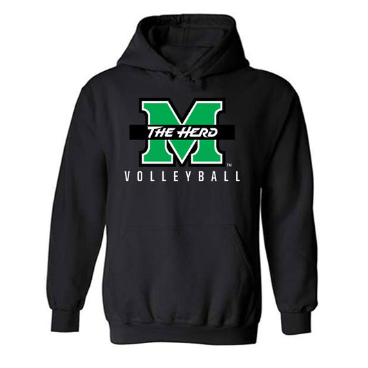 Marshall - NCAA Women's Volleyball : Kahealani Carvalho - Classic Shersey Hooded Sweatshirt-0