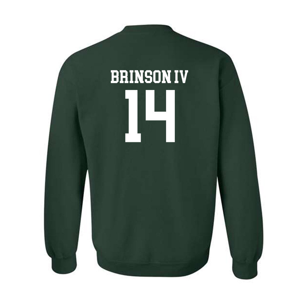 Michigan State - NCAA Football : Andrew Brinson IV - Classic Shersey Crewneck Sweatshirt-1