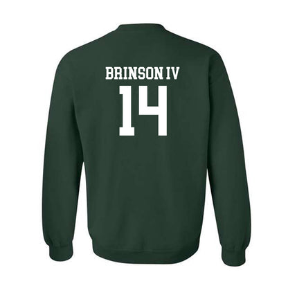 Michigan State - NCAA Football : Andrew Brinson IV - Classic Shersey Crewneck Sweatshirt-1