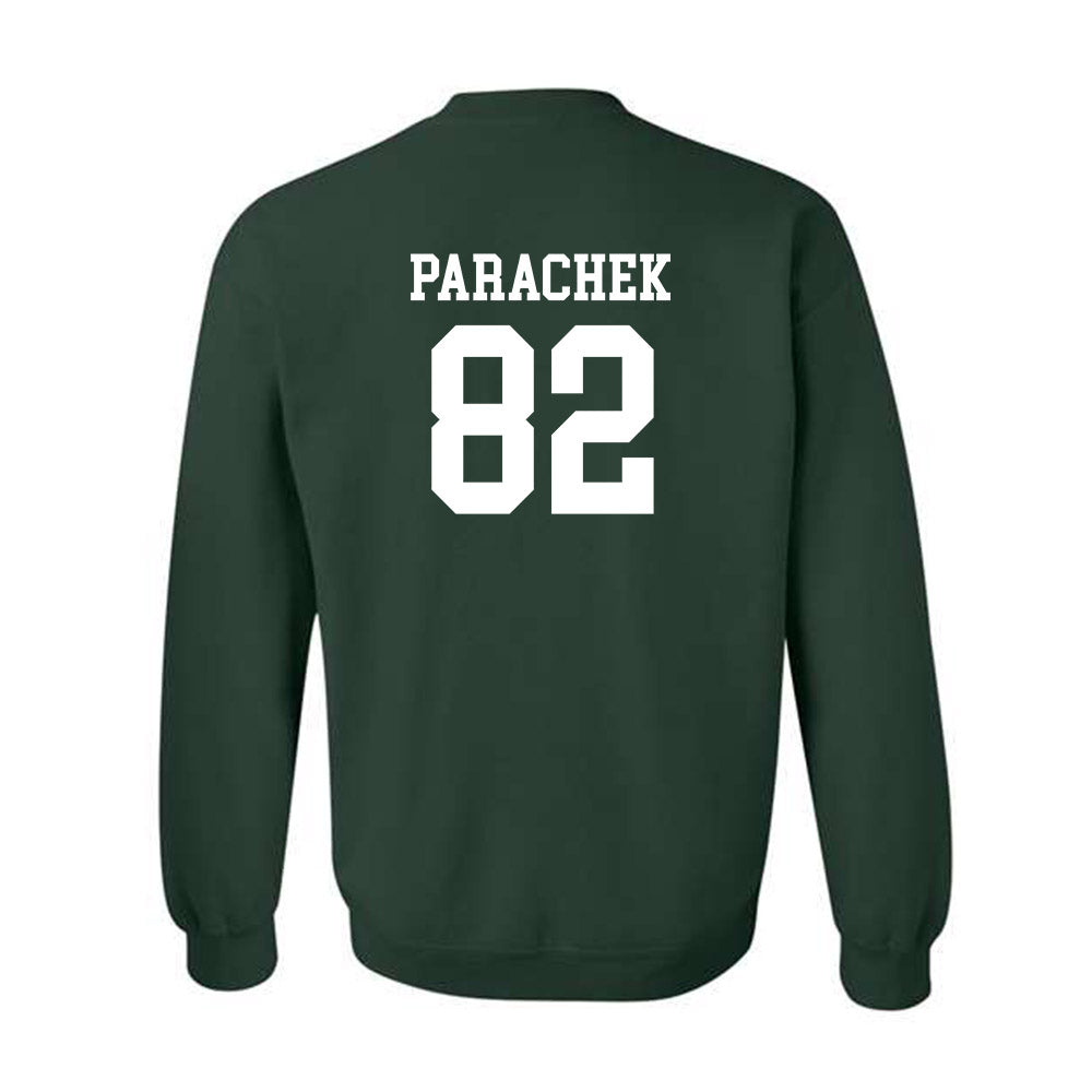 Michigan State - NCAA Football : Brennan Parachek - Classic Shersey Crewneck Sweatshirt-1
