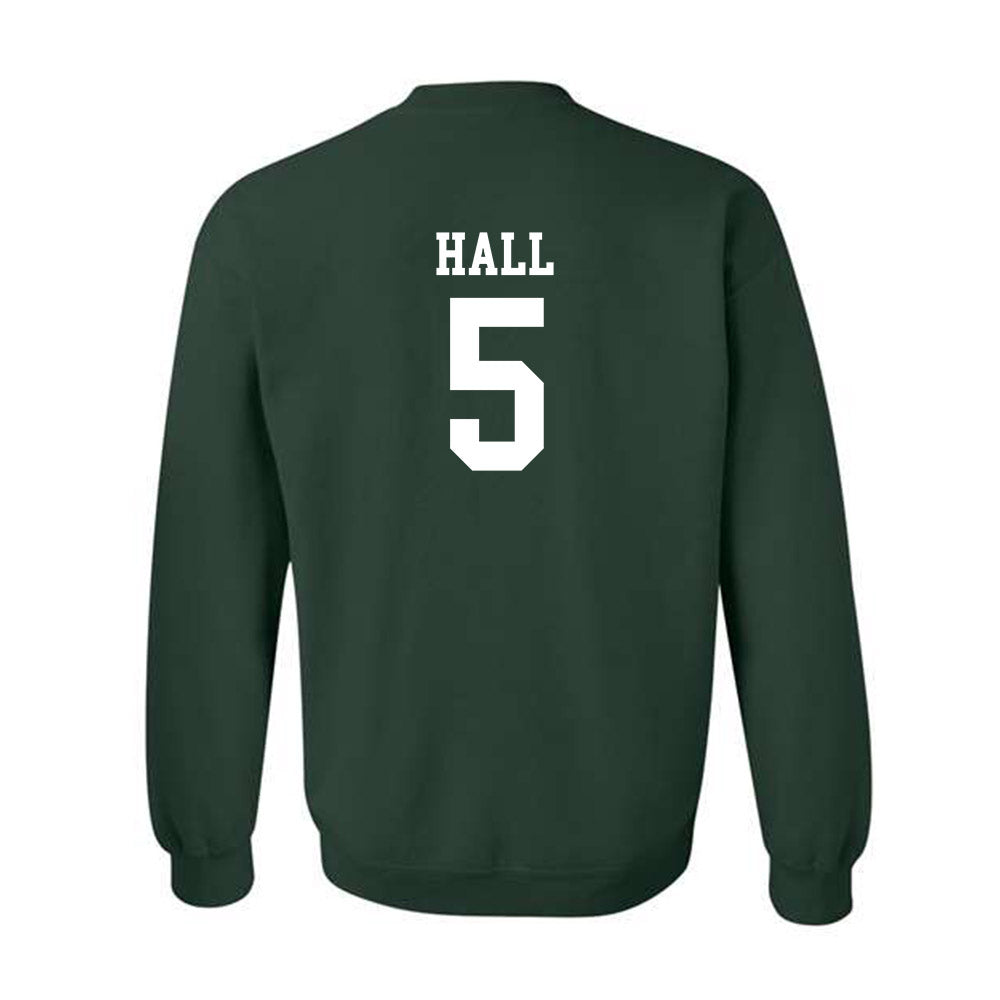 Michigan State - NCAA Football : Jordan Hall - Classic Shersey Crewneck Sweatshirt-1