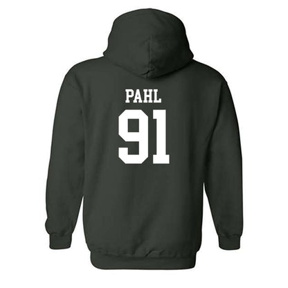 Michigan State - NCAA Football : Jackson Pahl - Classic Shersey Hooded Sweatshirt-1