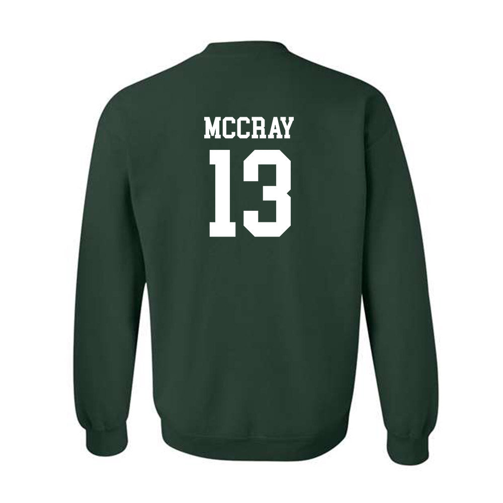 Michigan State - NCAA Football : Chrishon McCray - Classic Shersey Crewneck Sweatshirt-1