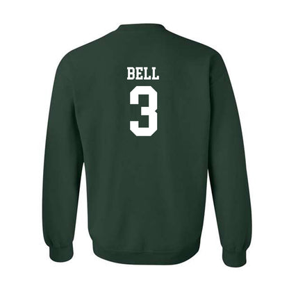Michigan State - NCAA Football : Tre Bell - Classic Shersey Crewneck Sweatshirt-1