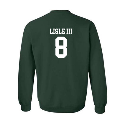 Michigan State - NCAA Football : Trey Lisle III - Classic Shersey Crewneck Sweatshirt-1