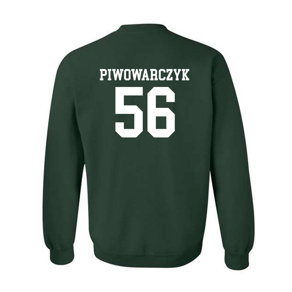 Michigan State - NCAA Football : Chris Piwowarczyk - Classic Shersey Crewneck Sweatshirt-1