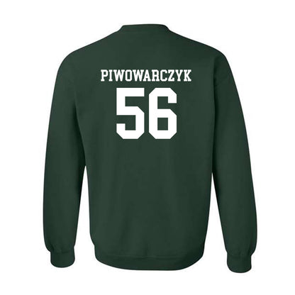 Michigan State - NCAA Football : Chris Piwowarczyk - Classic Shersey Crewneck Sweatshirt-1