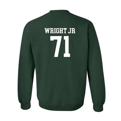 Michigan State - NCAA Football : Robert Wright Jr - Classic Shersey Crewneck Sweatshirt-1