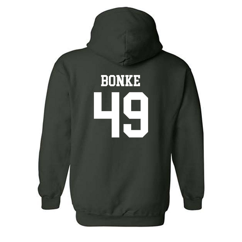 Michigan State - NCAA Men's Basketball : Anton Bonke - Classic Shersey Hooded Sweatshirt-1