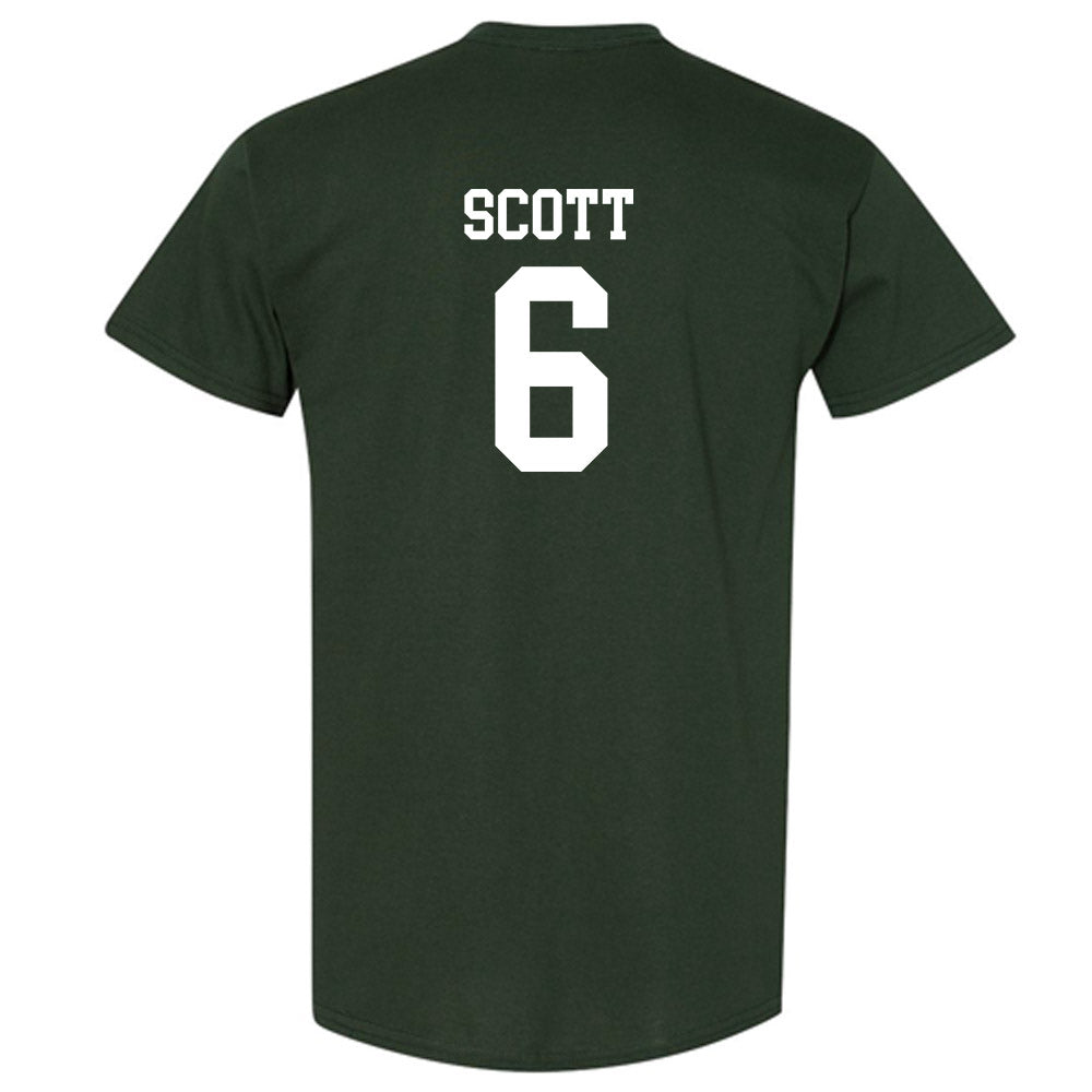 Michigan State - NCAA Men's Basketball : Jordan Scott - Classic Shersey T-Shirt-1