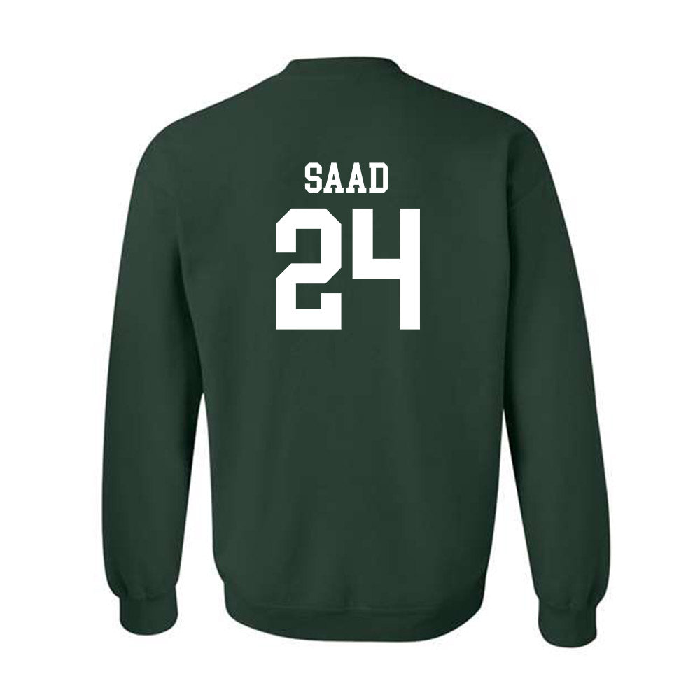Michigan State - NCAA Men's Soccer : Mohamed Saad - Classic Shersey Crewneck Sweatshirt-1