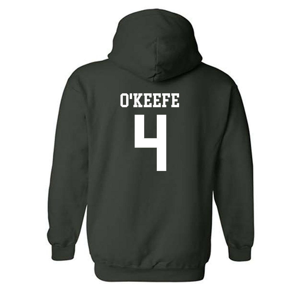 Michigan State - NCAA Men's Soccer : Conner O'Keefe - Classic Shersey Hooded Sweatshirt-1