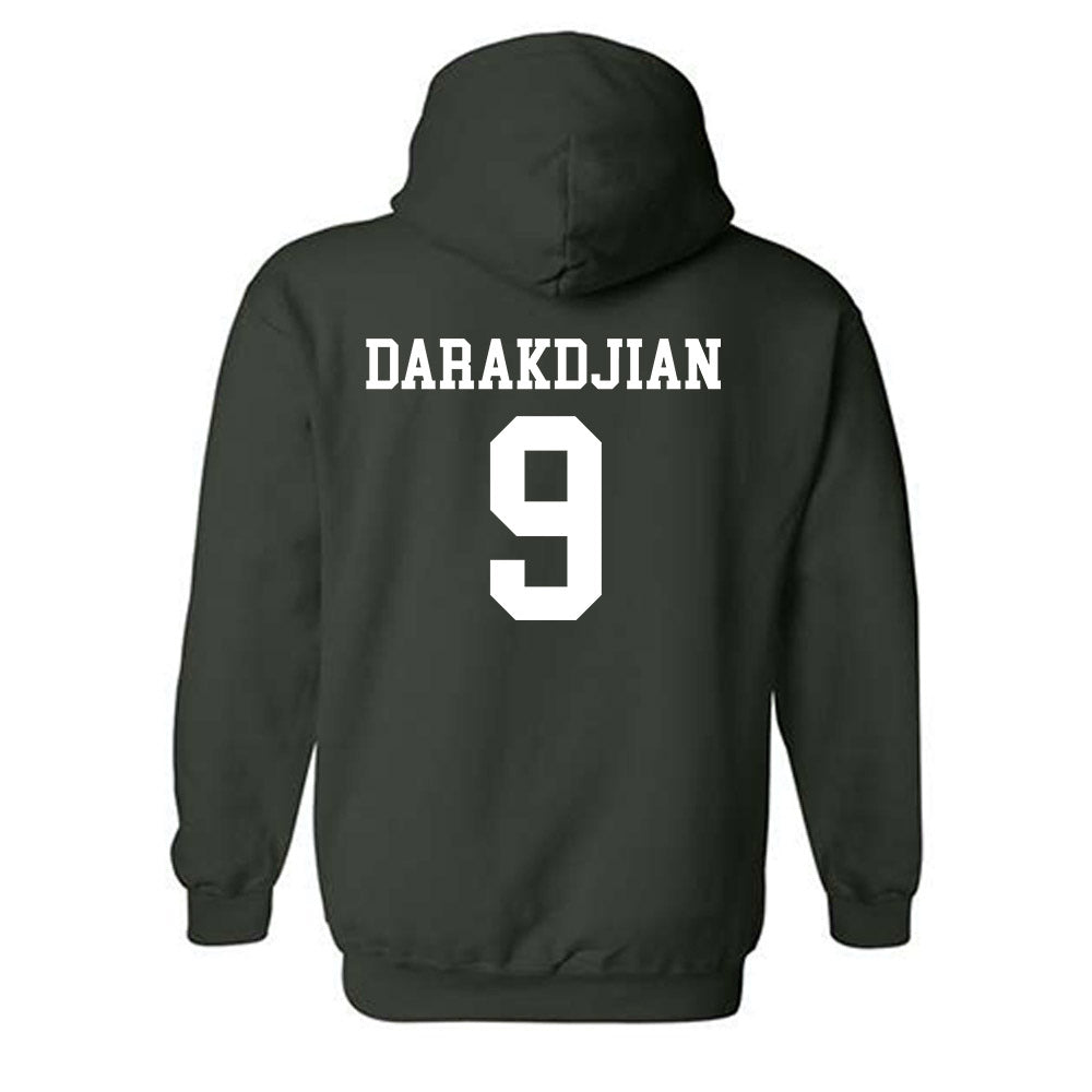 Michigan State - NCAA Men's Soccer : Andrew Darakdjian - Classic Shersey Hooded Sweatshirt-1