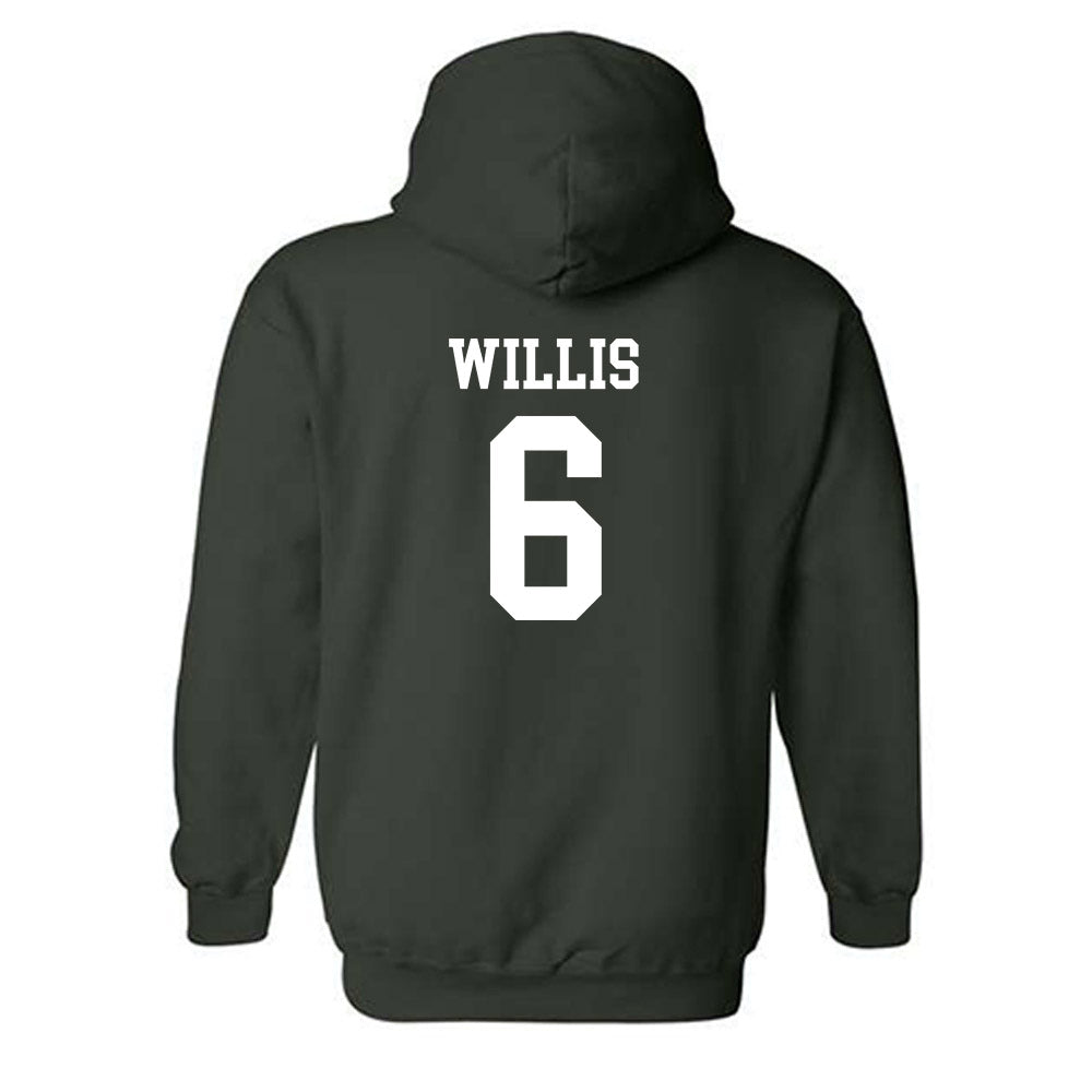 Michigan State - NCAA Women's Soccer : Josie Willis - Classic Shersey Hooded Sweatshirt-1