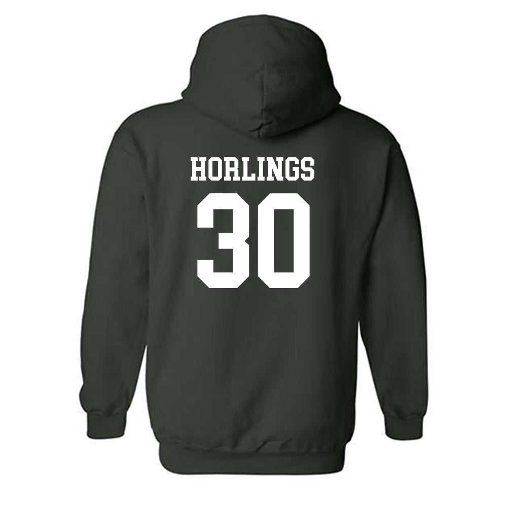 Michigan State - NCAA Men's Soccer : Ezra Horlings - Classic Shersey Hooded Sweatshirt-1