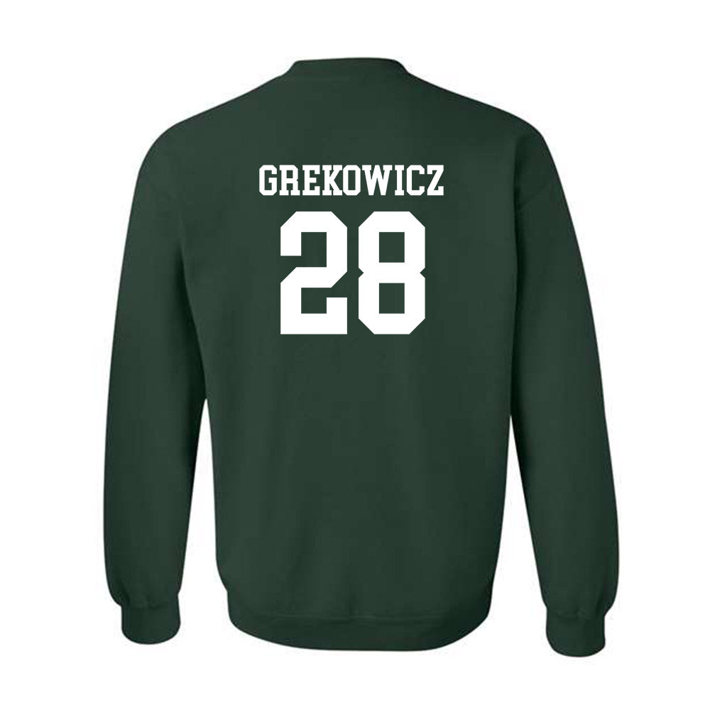 Michigan State - NCAA Men's Soccer : Jake Grekowicz - Classic Shersey Crewneck Sweatshirt-1