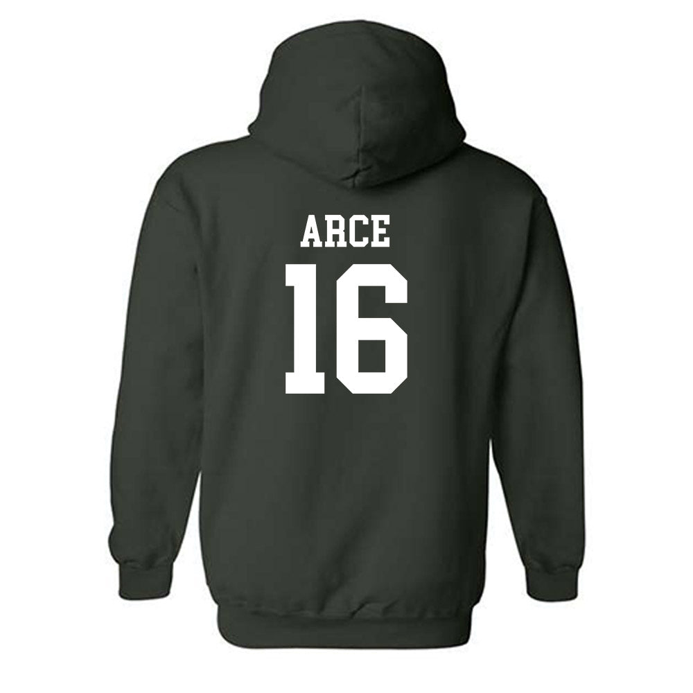Michigan State - NCAA Men's Soccer : Colin Arce - Classic Shersey Hooded Sweatshirt