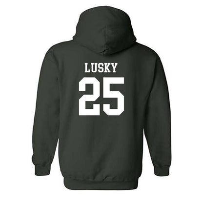 Michigan State - NCAA Men's Soccer : Jackson Lusky - Classic Shersey Hooded Sweatshirt-1