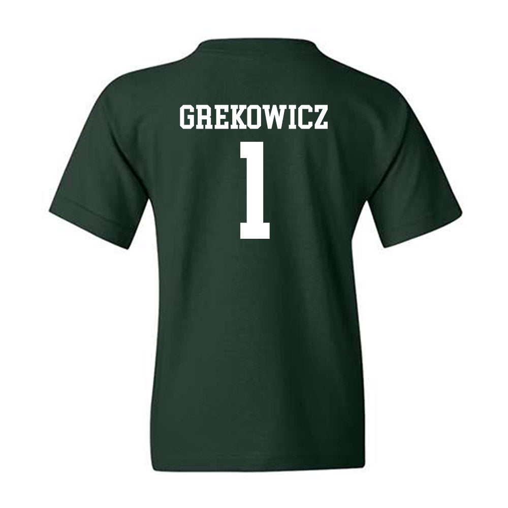 Michigan State - NCAA Men's Soccer : Jake Grekowicz - Classic Shersey Youth T-Shirt-1