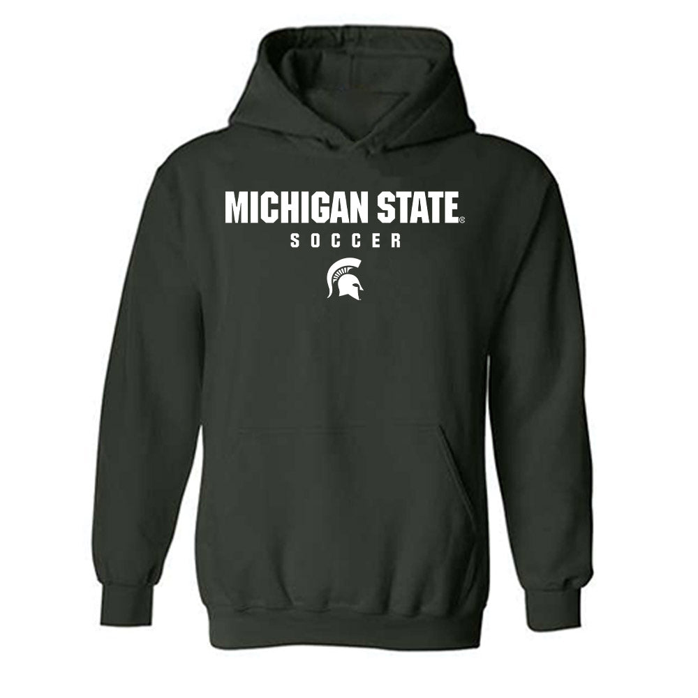 Michigan State - NCAA Women's Soccer : Sophia Piotrowski - Classic Shersey Hooded Sweatshirt-0