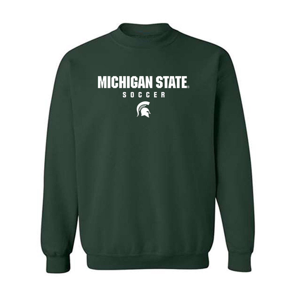 Michigan State - NCAA Men's Soccer : Drew Rensing - Classic Shersey Crewneck Sweatshirt-0