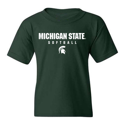 Michigan State - NCAA Softball : Kendall Smiley - Youth T-Shirt-0