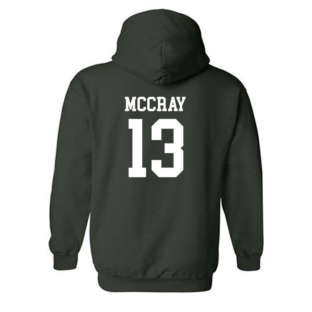 Michigan State - NCAA Football : Chrishon McCray - Classic Shersey Hooded Sweatshirt-1