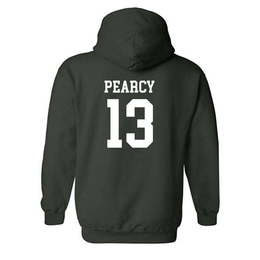 Michigan State - NCAA Women's Soccer : LJ Pearcy - Classic Shersey Hooded Sweatshirt-1
