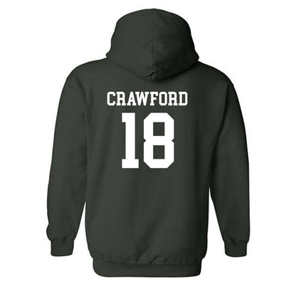 Michigan State - NCAA Football : Dion Crawford - Classic Shersey Hooded Sweatshirt-1