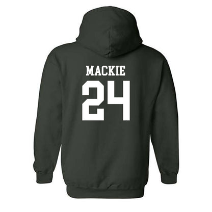 Michigan State - NCAA Men's Ice Hockey : Nathan Mackie - Classic Shersey Hooded Sweatshirt-1