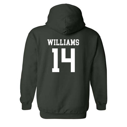 Michigan State - NCAA Football : Bryson Williams - Classic Shersey Hooded Sweatshirt-1