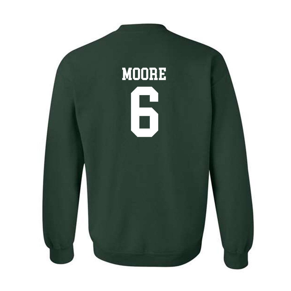 Michigan State - NCAA Football : Fredrick Moore - Classic Shersey Crewneck Sweatshirt-1