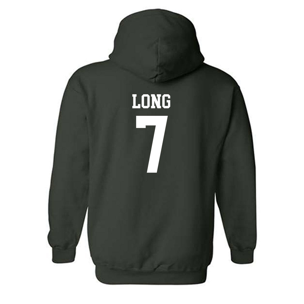 Michigan State - NCAA Women's Volleyball : Malayah Long - Classic Shersey Hooded Sweatshirt-1