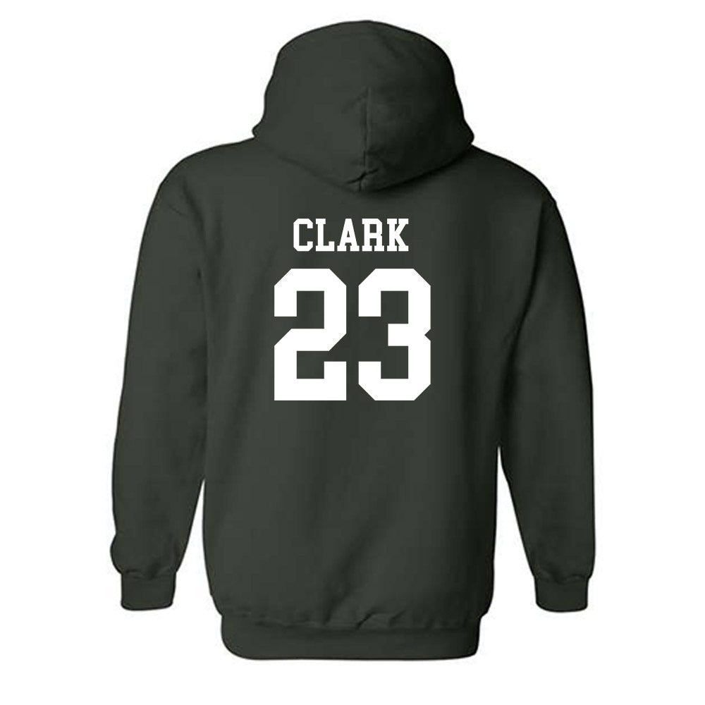 Michigan State - NCAA Men's Ice Hockey : Jimmy Clark - Classic Shersey Hooded Sweatshirt-1