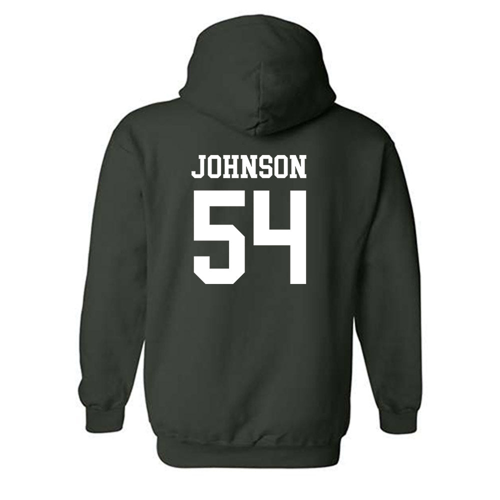 Michigan State - NCAA Football : Antonio Johnson - Classic Shersey Hooded Sweatshirt-1