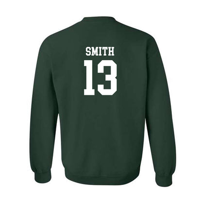 Michigan State - NCAA Football : Isaac Smith - Classic Shersey Crewneck Sweatshirt-1