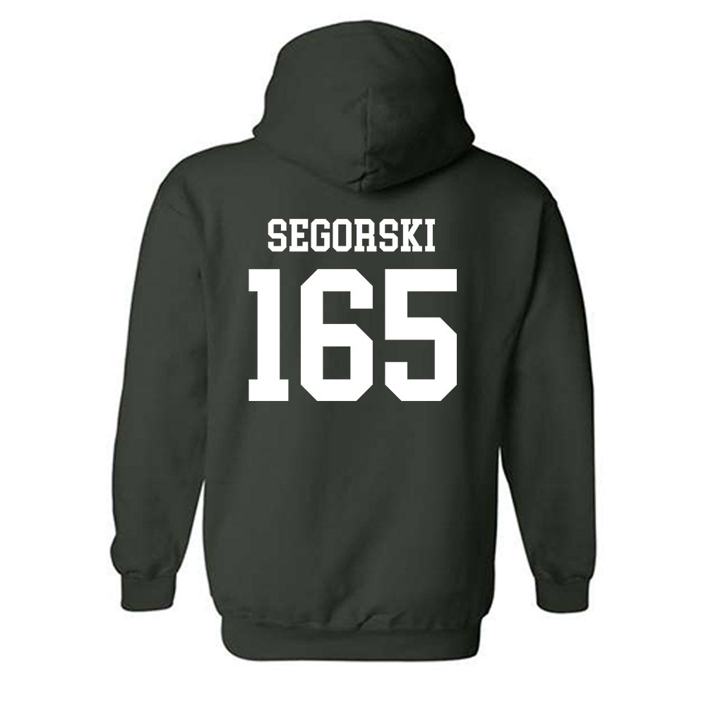 Michigan State - NCAA Wrestling : Owen Segorski - Classic Shersey Hooded Sweatshirt-1