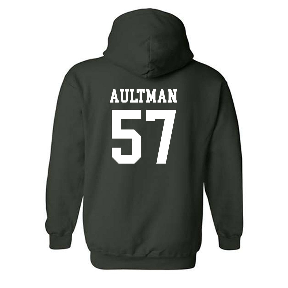 Michigan State - NCAA Football : Hudson Aultman - Classic Shersey Hooded Sweatshirt-1