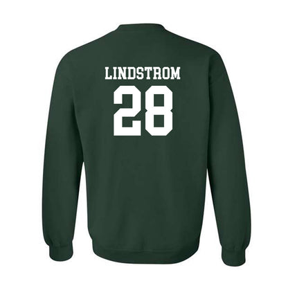 Michigan State - NCAA Men's Ice Hockey : Cayden Lindstrom - Classic Shersey Crewneck Sweatshirt-1
