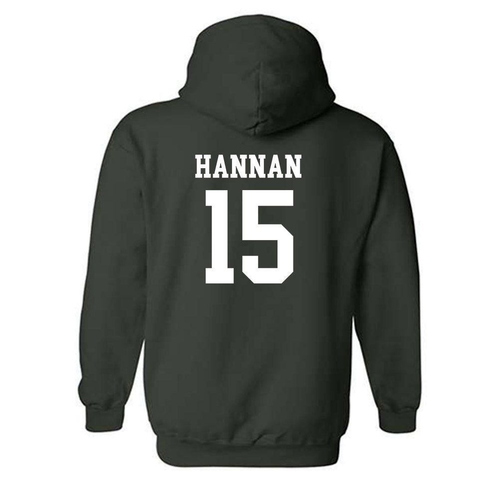 Michigan State - NCAA Football : Leo Hannan - Classic Shersey Hooded Sweatshirt-1