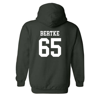 Michigan State - NCAA Football : Cole Bertke - Classic Shersey Hooded Sweatshirt-1