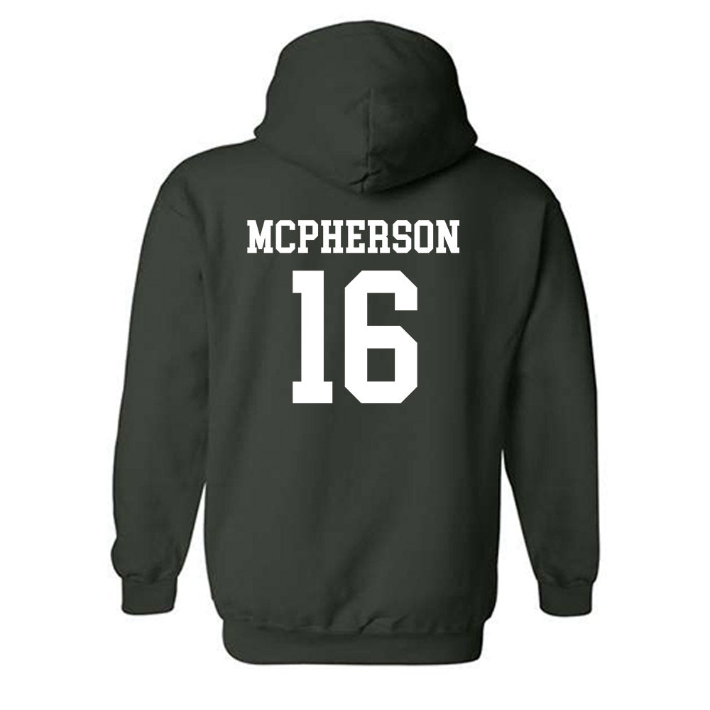 Michigan State - NCAA Women's Soccer : Kaleigh Mcpherson - Classic Shersey Hooded Sweatshirt-1