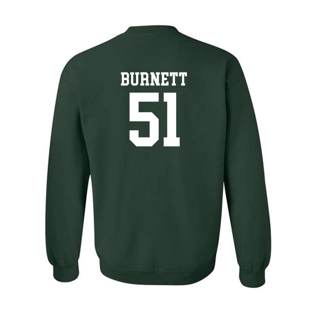 Michigan State - NCAA Football : Kekai Burnett - Classic Shersey Crewneck Sweatshirt-1
