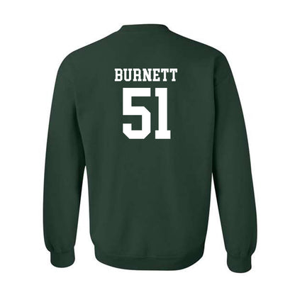 Michigan State - NCAA Football : Kekai Burnett - Classic Shersey Crewneck Sweatshirt-1