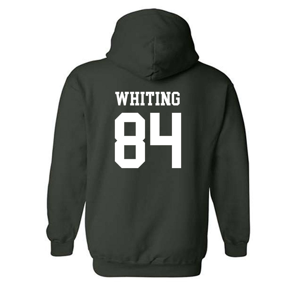 Michigan State - NCAA Football : Eddie Whiting - Classic Shersey Hooded Sweatshirt-1
