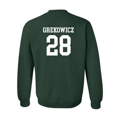 Michigan State - NCAA Men's Soccer : Jake Grekowicz - Classic Shersey Crewneck Sweatshirt-1