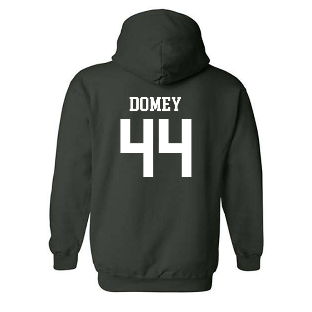 Michigan State - NCAA Baseball : Isaiah Domey - Classic Shersey Hooded Sweatshirt-1