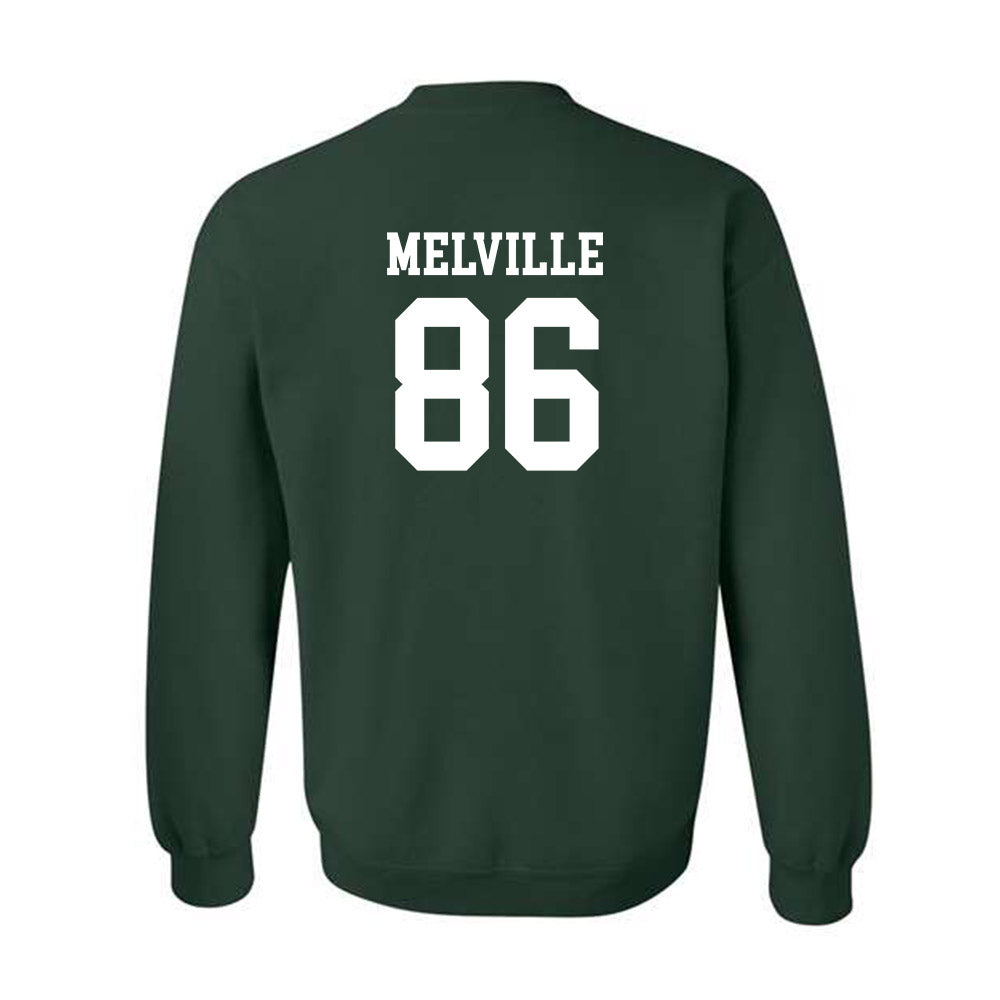 Michigan State - NCAA Football : Ethan Melville - Classic Shersey Crewneck Sweatshirt-1